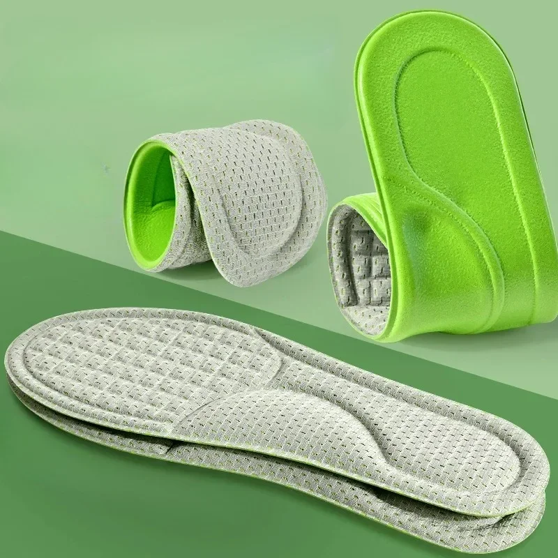 2/20pcs Soft Unisex Memory Foam Orthopedic Insoles Deodorizing Insole Shoes Sports Absorbs Sweat Antibacterial Shoe Accessories image 4