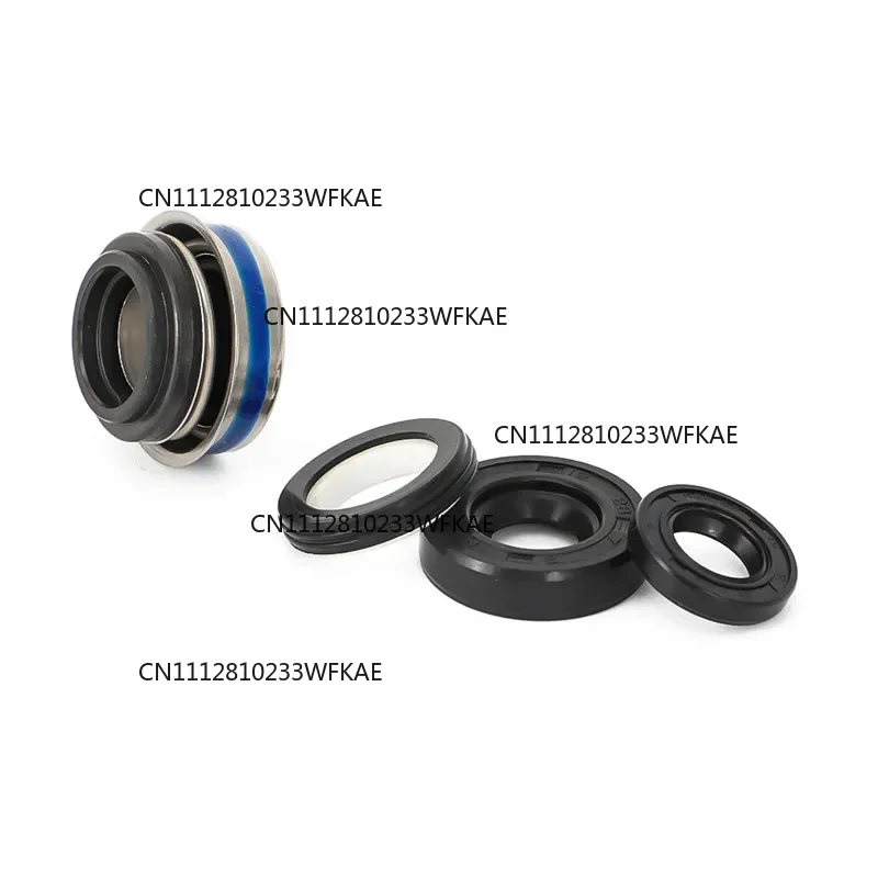 4PC Engine Water Pump Mechanical Oil Seal Gasket Kit for Yamaha YZF-R1 FZ1 FZ6 YZF-R6 Venture 750