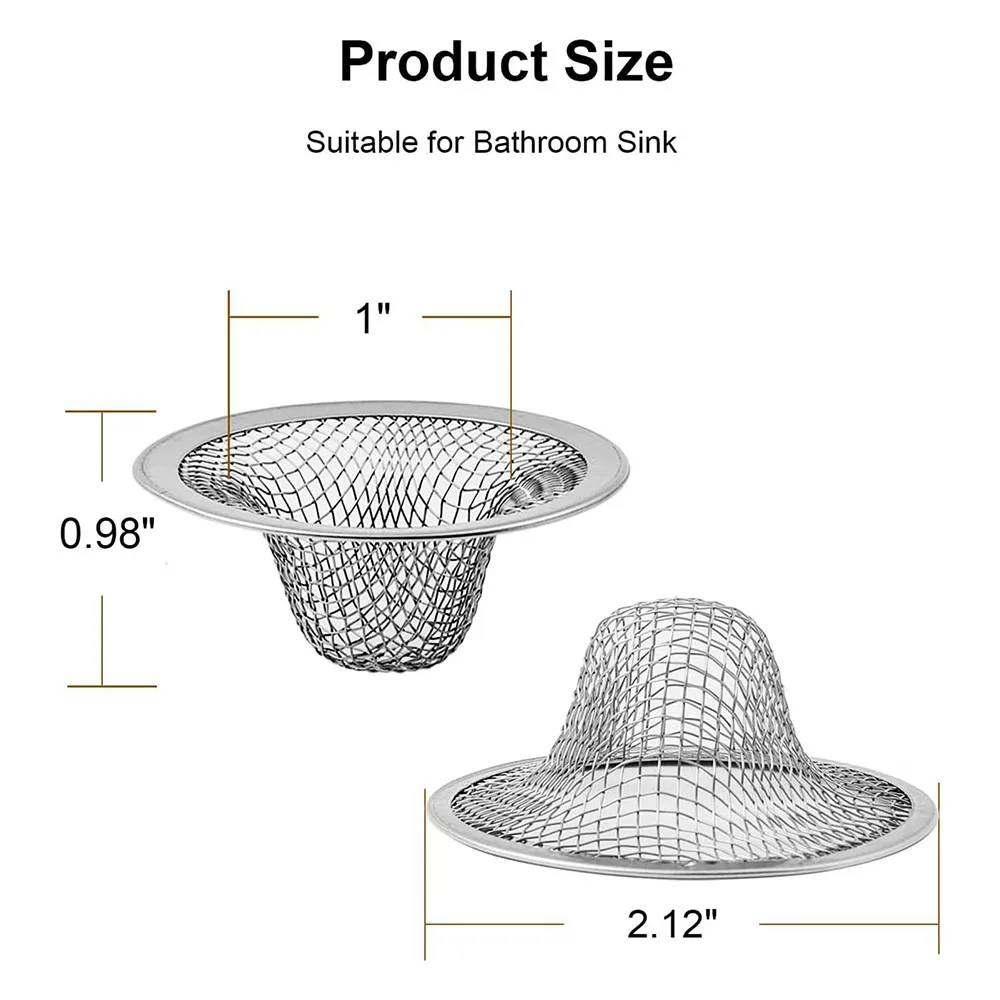 Прочный сливной фильтр для раковины, прочный сливной протектор для кухни и ванной