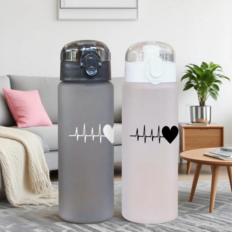780ml Heart-Themed Cup with 3D Printing: Vivid 3D Heart Texture, Food-Grade Material,PVC-Free, Fade-Resistant,Matte Finish