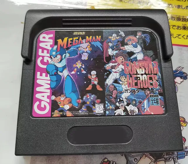 

8-битный картридж GAME GEAR: MEGAMAN 2 в 1 (японская версия!!)