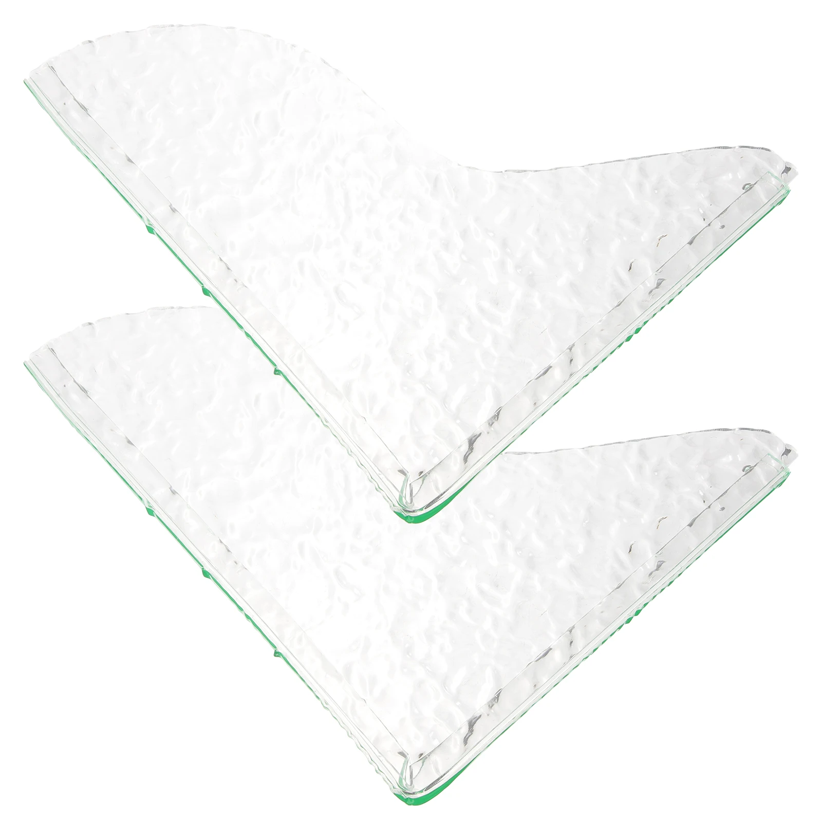 2 Pcs Bathtub Accessories Corners Drip Blocker Water Guards Shower Protector Sink