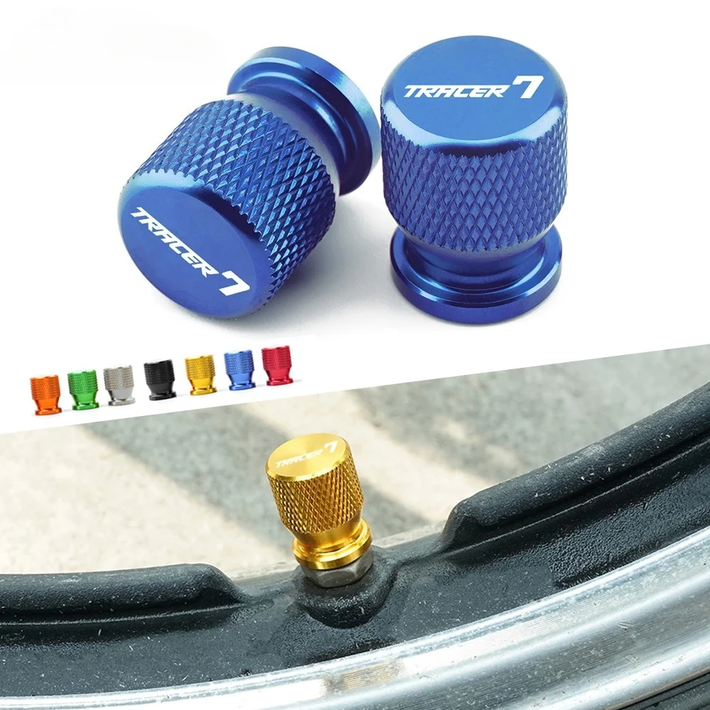 

1 пара для Yamaha Tracer 7 Tracer 7 2021 2022 мотоциклетные колпачки для клапанов шин с ЧПУ, герметичная крышка, аксессуары для мотоциклов
