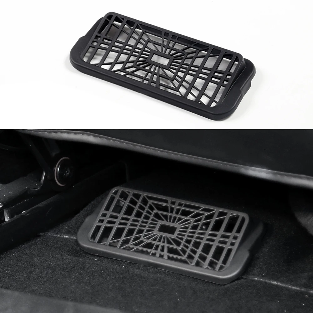 

For Tesla Model 3 Highland 2024 Backseat Air Vent Cover interior Accessories Air Outlet Grille Protection Under Seat Anti-dust