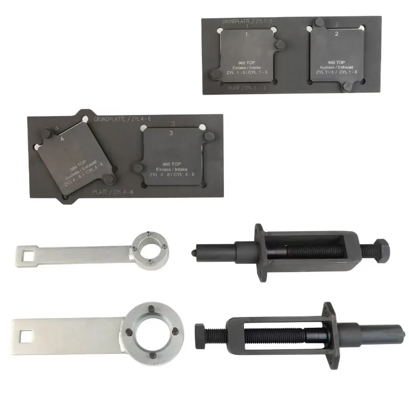 مجموعة أدوات استبدال سلسلة توقيت عمود الحدبات تنطبق على محرك Porsche 911 GT2/Turbo 996 997 4CAM 3.6T OE/9661 #2