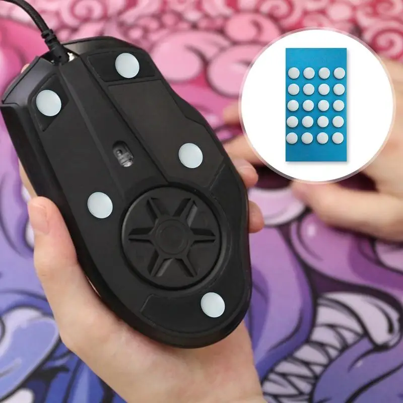 Universal Small Round Dot PTFE Mouses Skates DIY Mice Glide Feet ICE Control Speed Version Wear Resistant Esports Game