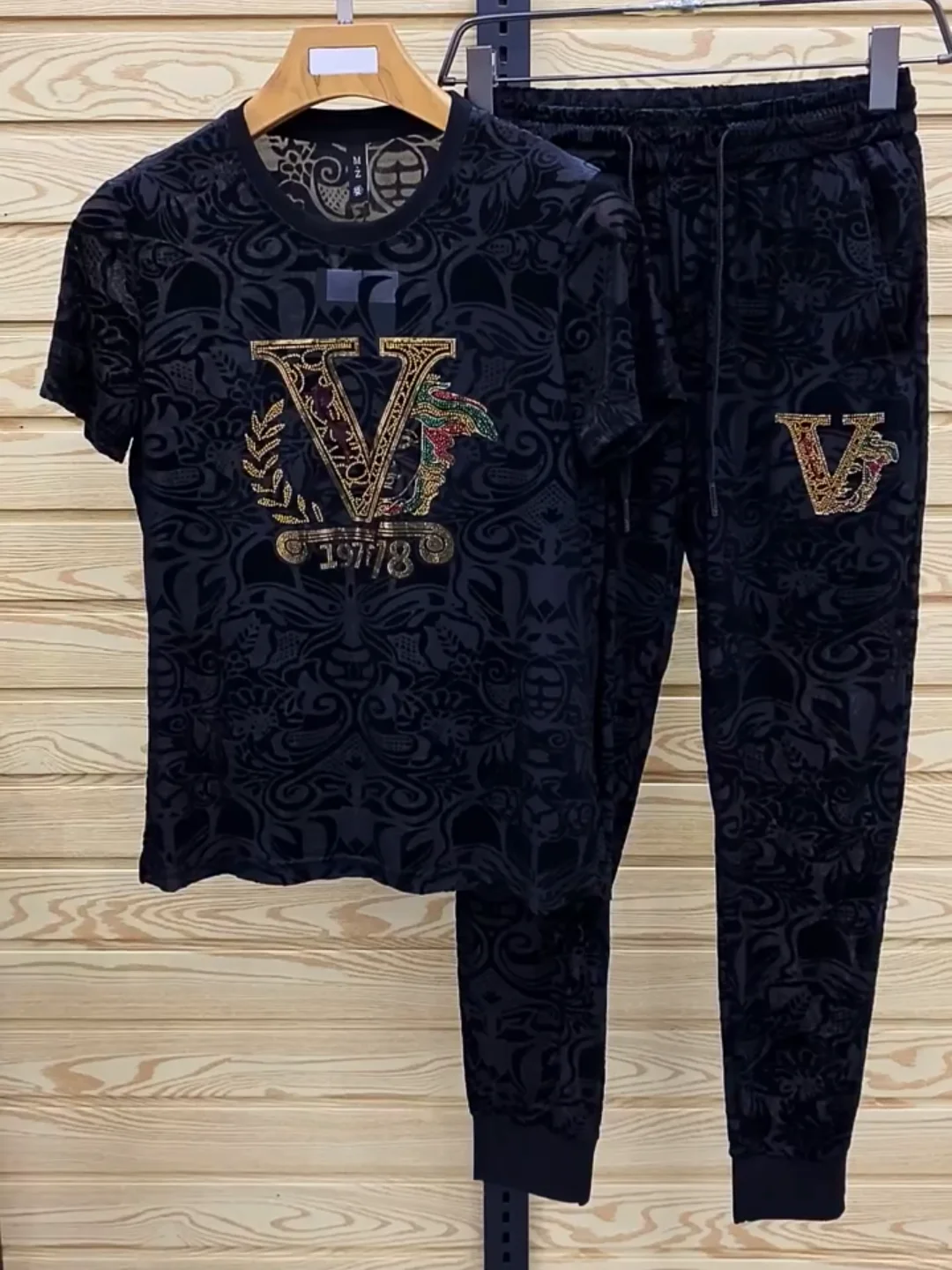 nouvel-ensemble-de-vetements-de-sport-decontractes-pour-hommes-ete-manches-courtes-confortable-tendance-elegant-coupe-ajustee-t-shirt-et-pantalon-long