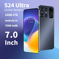 S24 Ultra Global Version Smartphone Snapdragon8 Gen2 16G 1T 7000mAh 48+72MP 4G/5G Android MobilePhone Dual SIM Unlocked Original