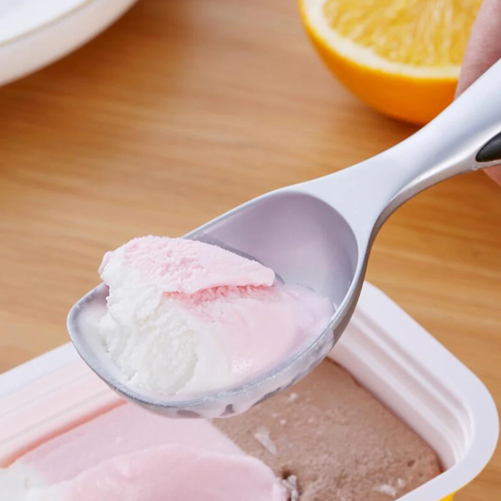 

Ergonomic Multifunctional Ice Cream Scoop Digger Spoon Dessert Tool Home Kitchen Tableware Café Restaurant Use