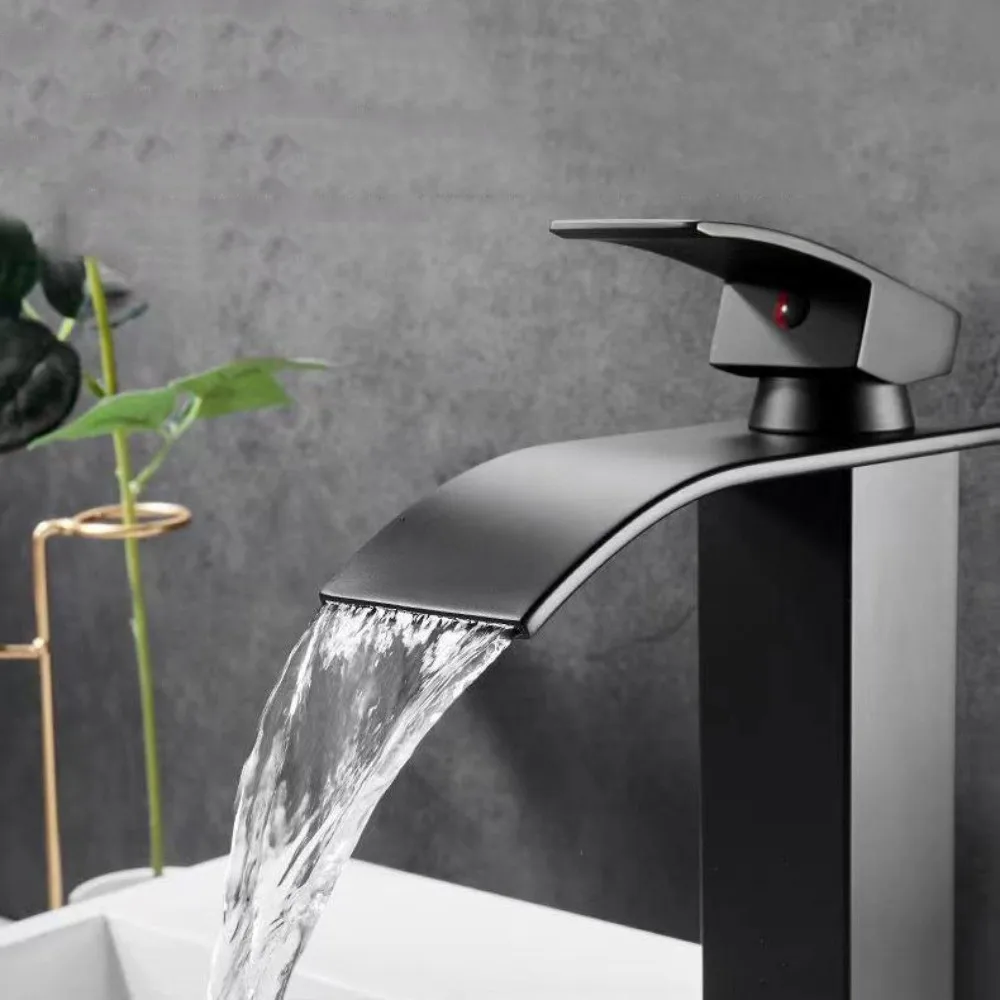 

Countertop Mount Bathroom Faucet Rotary Switch Rust-proof Sink Faucet Anti-Leakage Sink Tap Lavatory Faucet Guest Bath