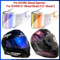 Casco de motocicleta con visera completa, lentes de protección para SHARK Skwal Spartan d-skwal 2 d-skwal 2, accesorios para Moto
