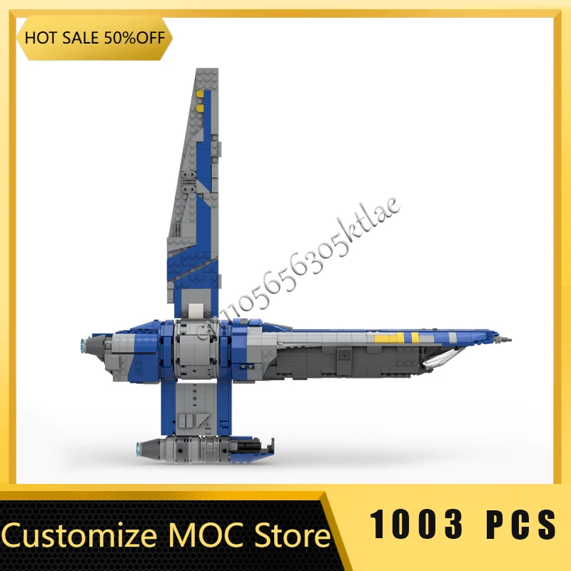 1003개 맞춤형 스팅어 만티스 회전 날개 항공기 어린이 DIY 모델 제작 교육용 장난감 할로윈 선물