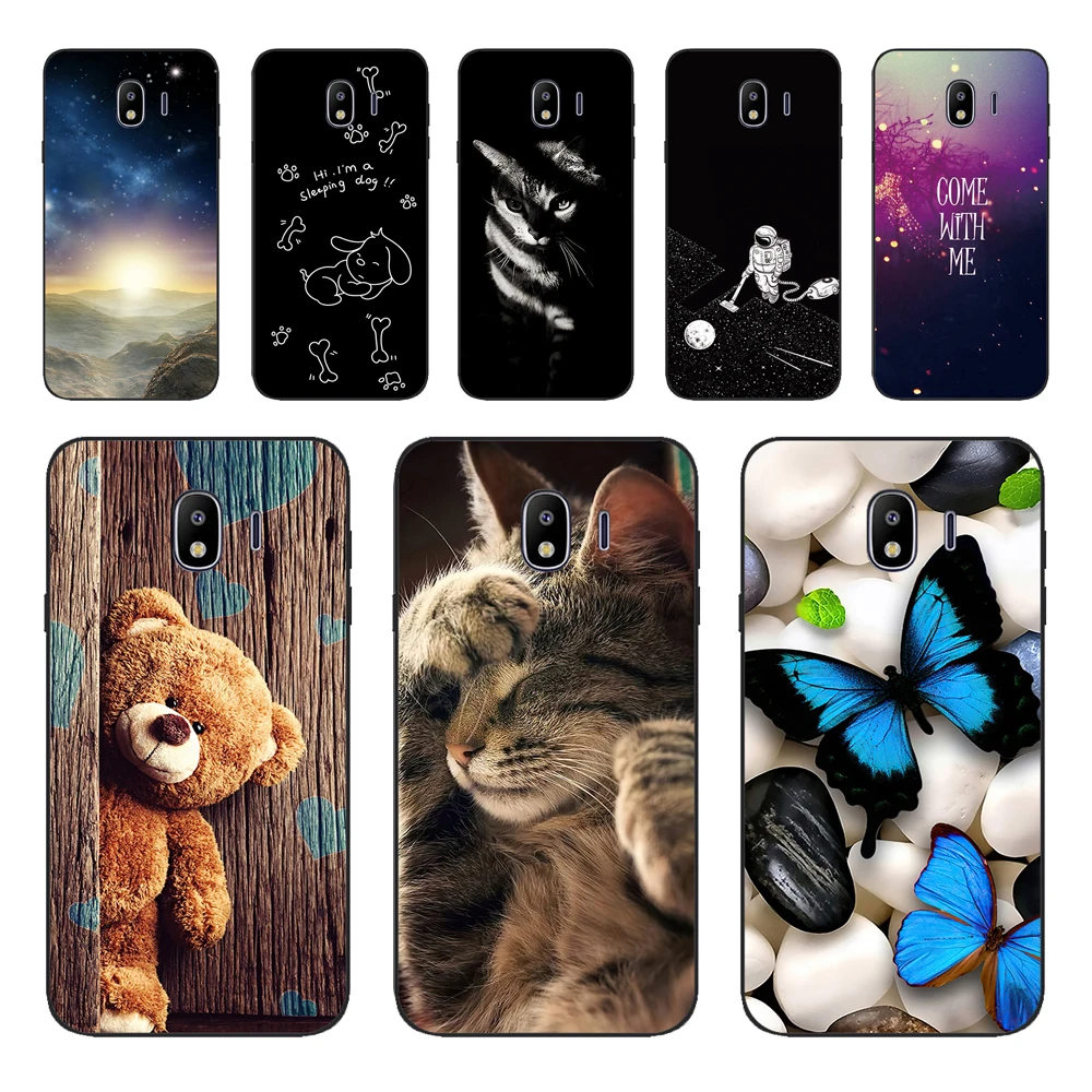 For Funda Coque Samsung J4Plus Case Cover Soft Silicone Cases For Samsung Galaxy J4 Plus 2018 J4+ 2018 J 4 Plus J415 Phone Case