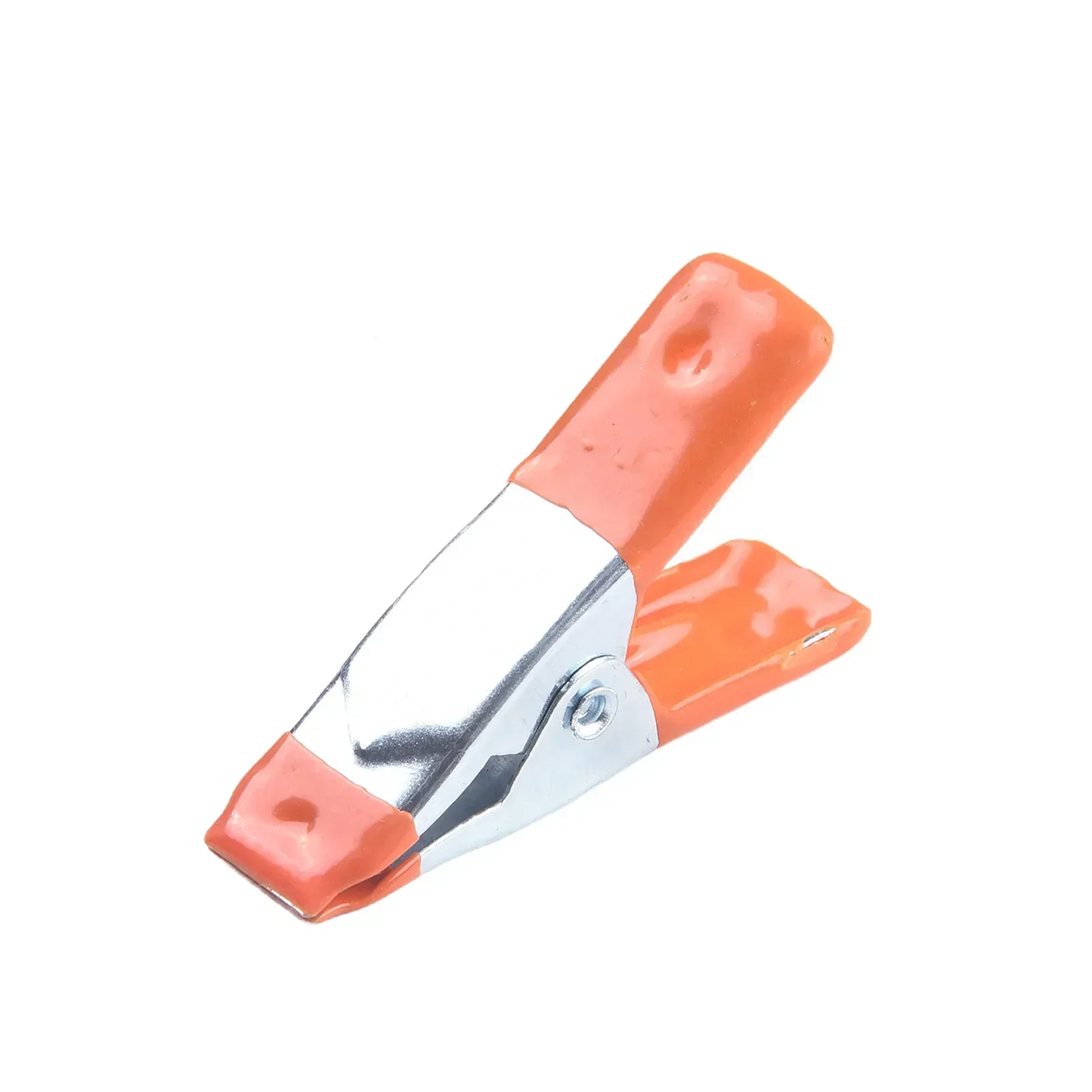 مشابك زنبركية معدنية 2 بوصة مقبض بلاستيكي مشبك زنبركي نصائح بلاستيكية ناعمة قبضة قبضة النجارة أدوات قوية