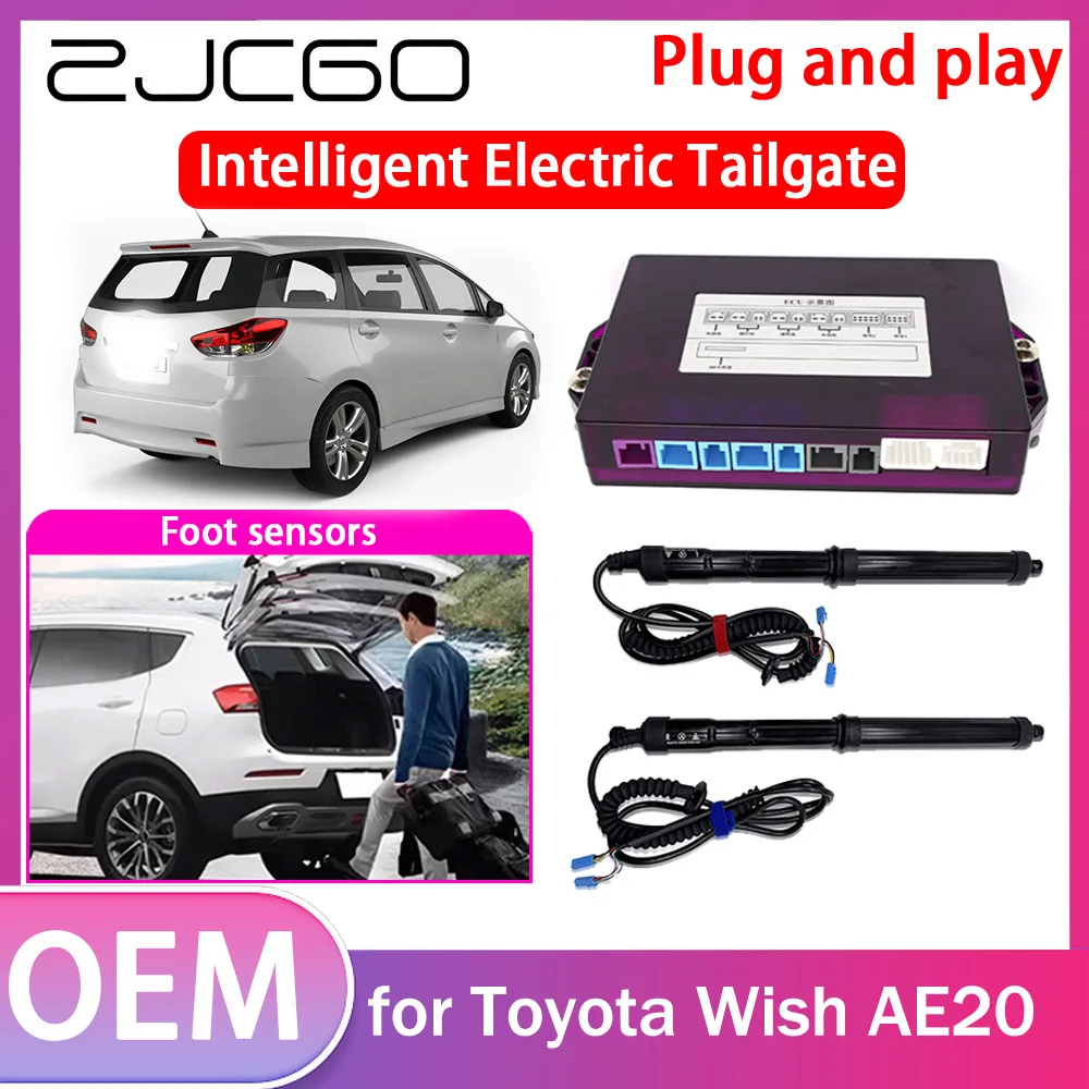 

ZJCGO Electric Tailgate Lift Drive Trunk Opening Tail Gate Lift Soft Close Car Door for Toyota Wish AE20 2009~2017