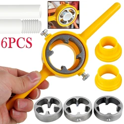 Pvc Plastic Pipe Thread Die Kit 1/2