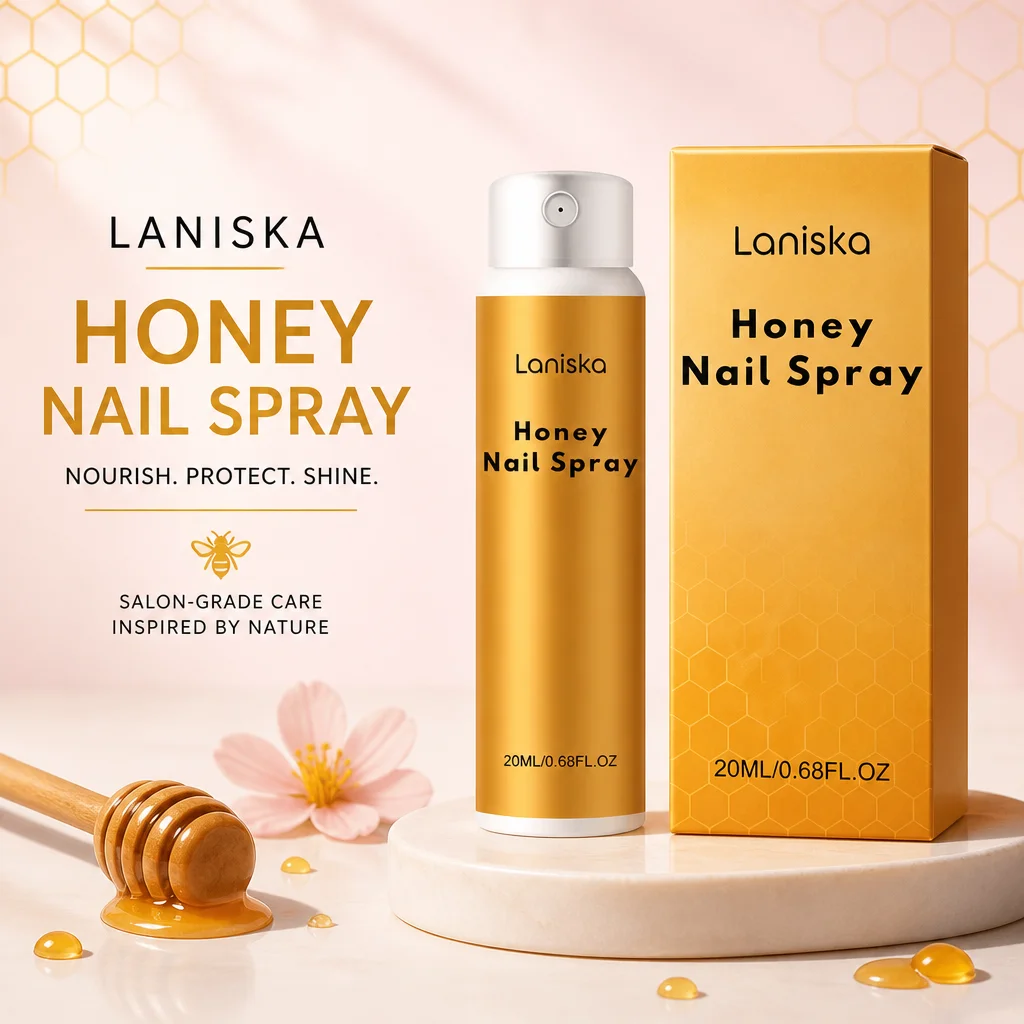 Oil Mister Spray Bottle - Honey Nail Care Spray Gentle Daily
