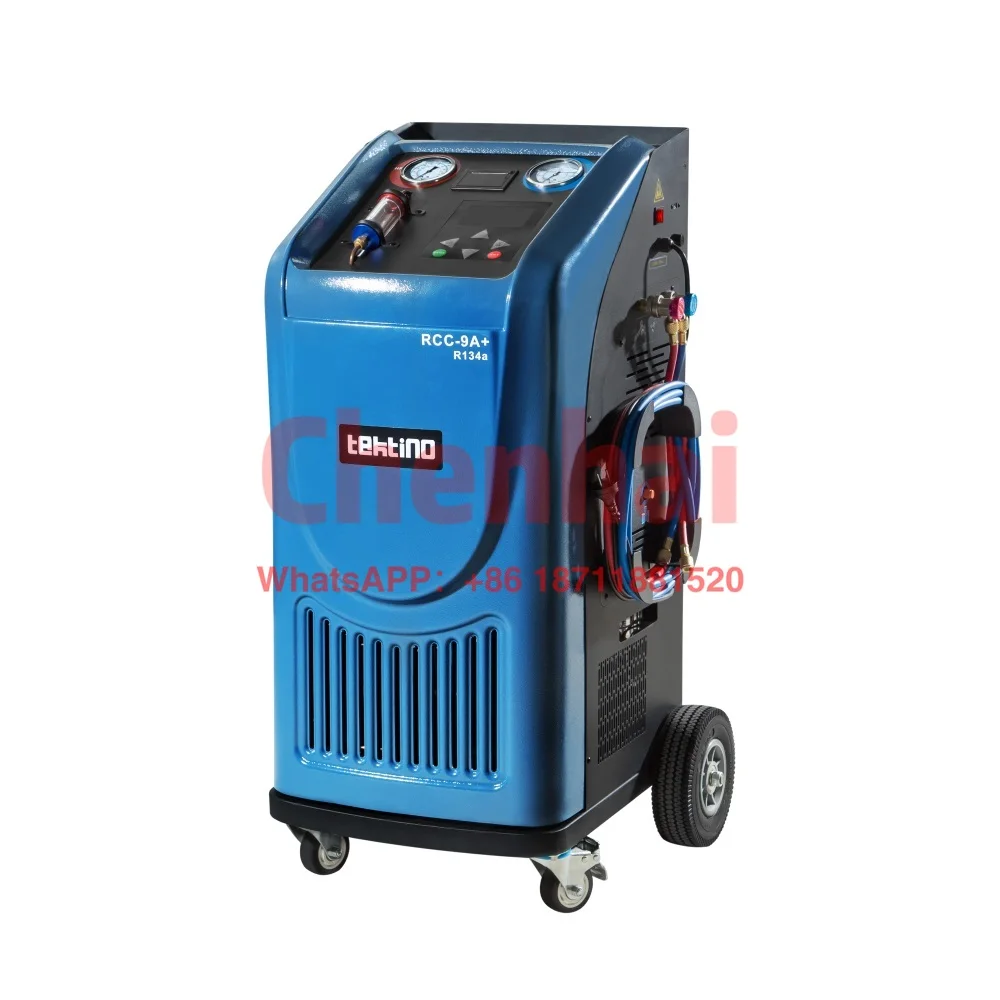 RCC-9A+ fully automatic refrigerant recovery and recycling machine with CE certification