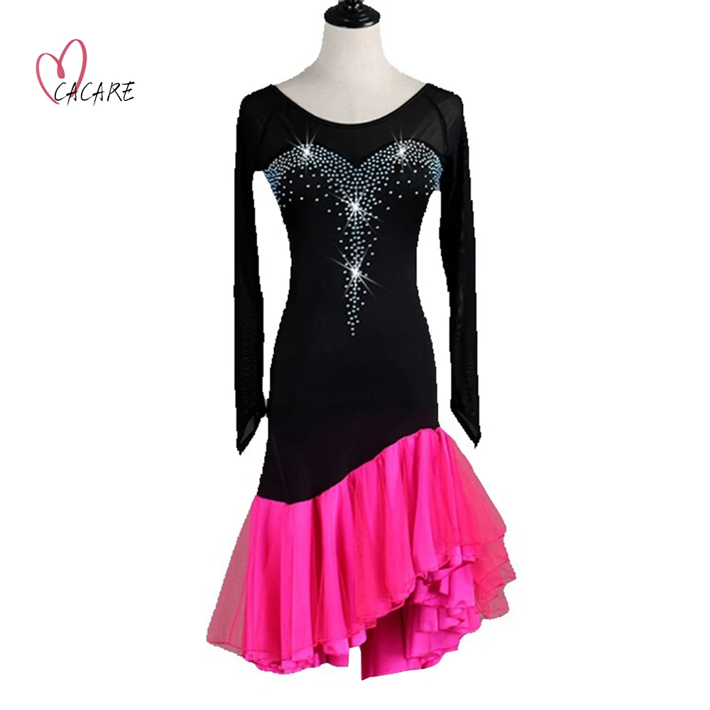 

Latin Dance Dress Women Latina Salsa Latin Dance Competition Dresses CHEAP D0565 Customize