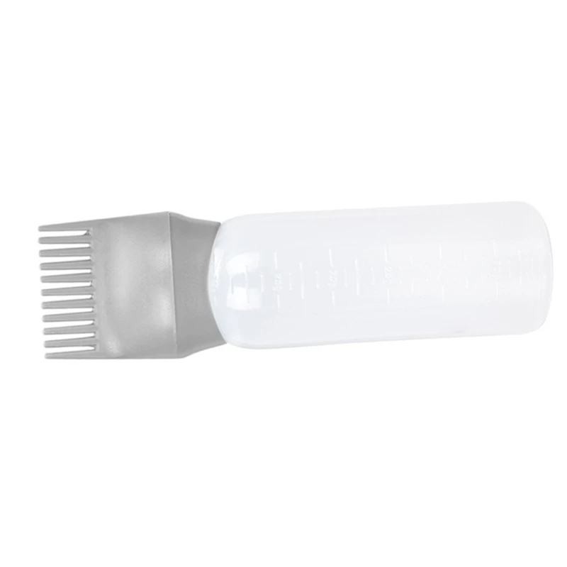 Расческа для корней, бутылка-аппликатор, кисть-аппликатор для масла с градуированной шкалой, бутылка-раскраска для бутылки с для