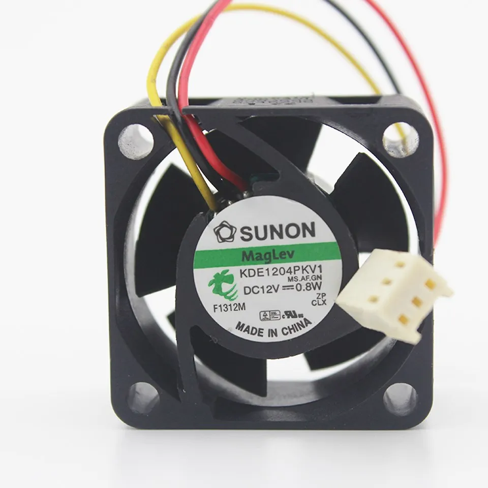 

KDE1204PKV1 MS.AF.GN 40x40x20mm 40mm 4cm DC12V 0.8W Server Cooling Fan 3-wire for SUNON