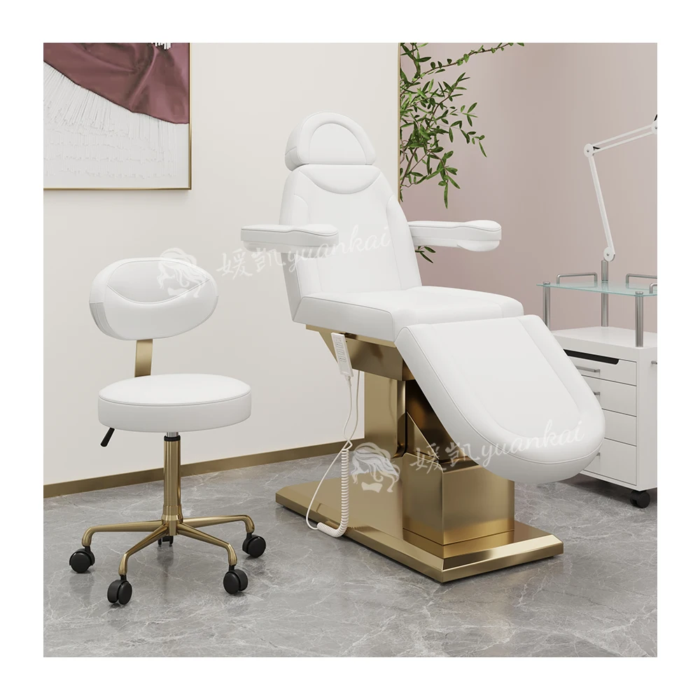 Luxury Modern New Design Facial Eyelashes Beauty bed Salon Furniture Electric Massage Table