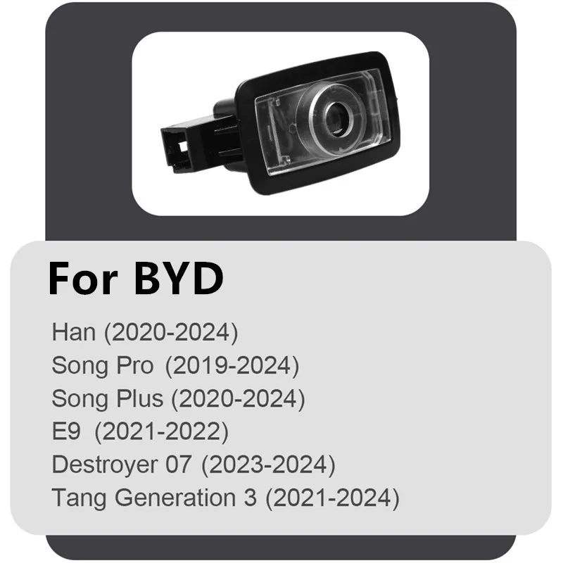 2 قطعة LED باب السيارة جهاز عرض ليزر شبح ترحيب جو مصابيح اكسسوارات ل BYD EV هان DM أغنية زائد تشين برو ختم EA1 ATTO3 #6