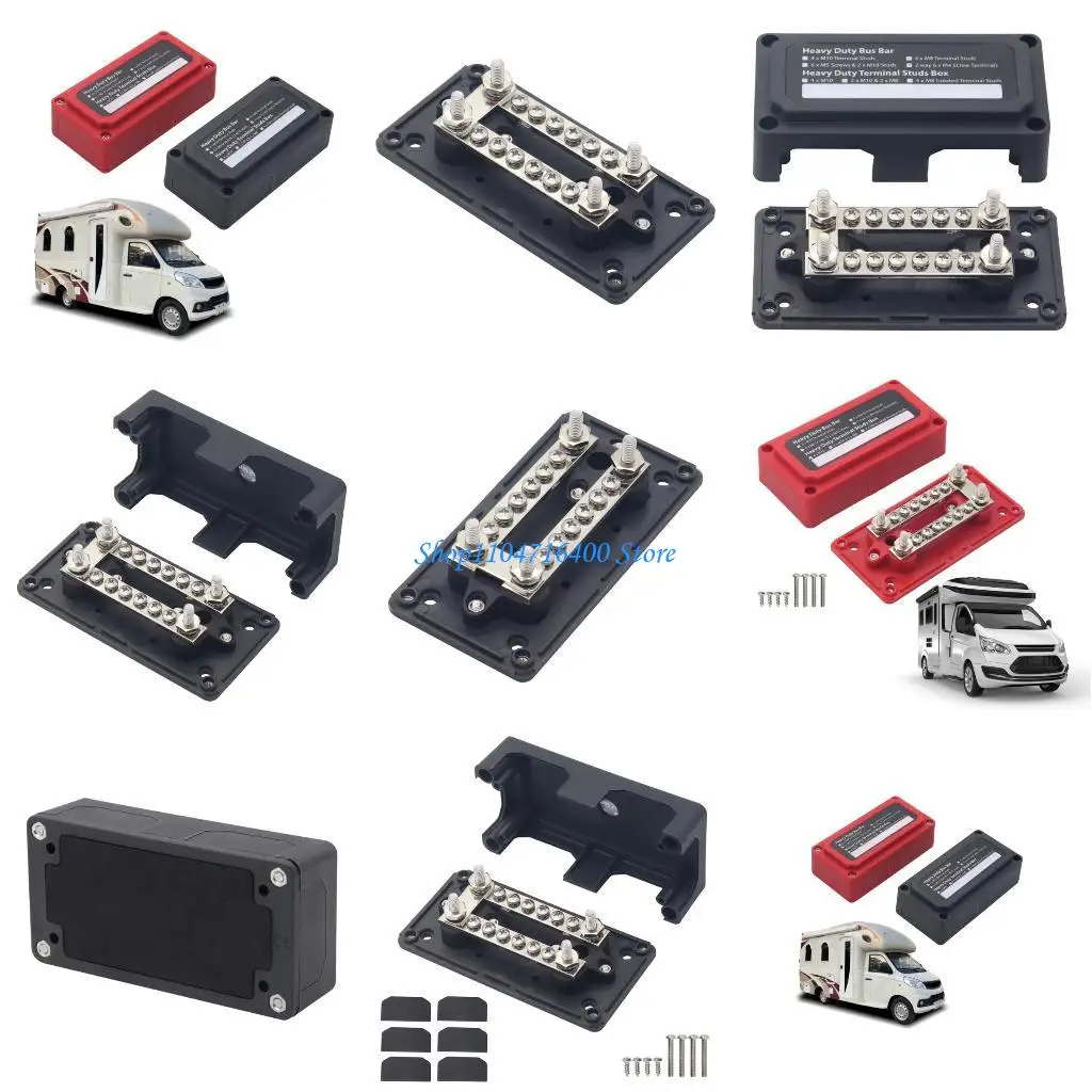 y1gd 100A BusBar Box Secure & Neat Wiring Solution for Vehilce Boat Simple Installs