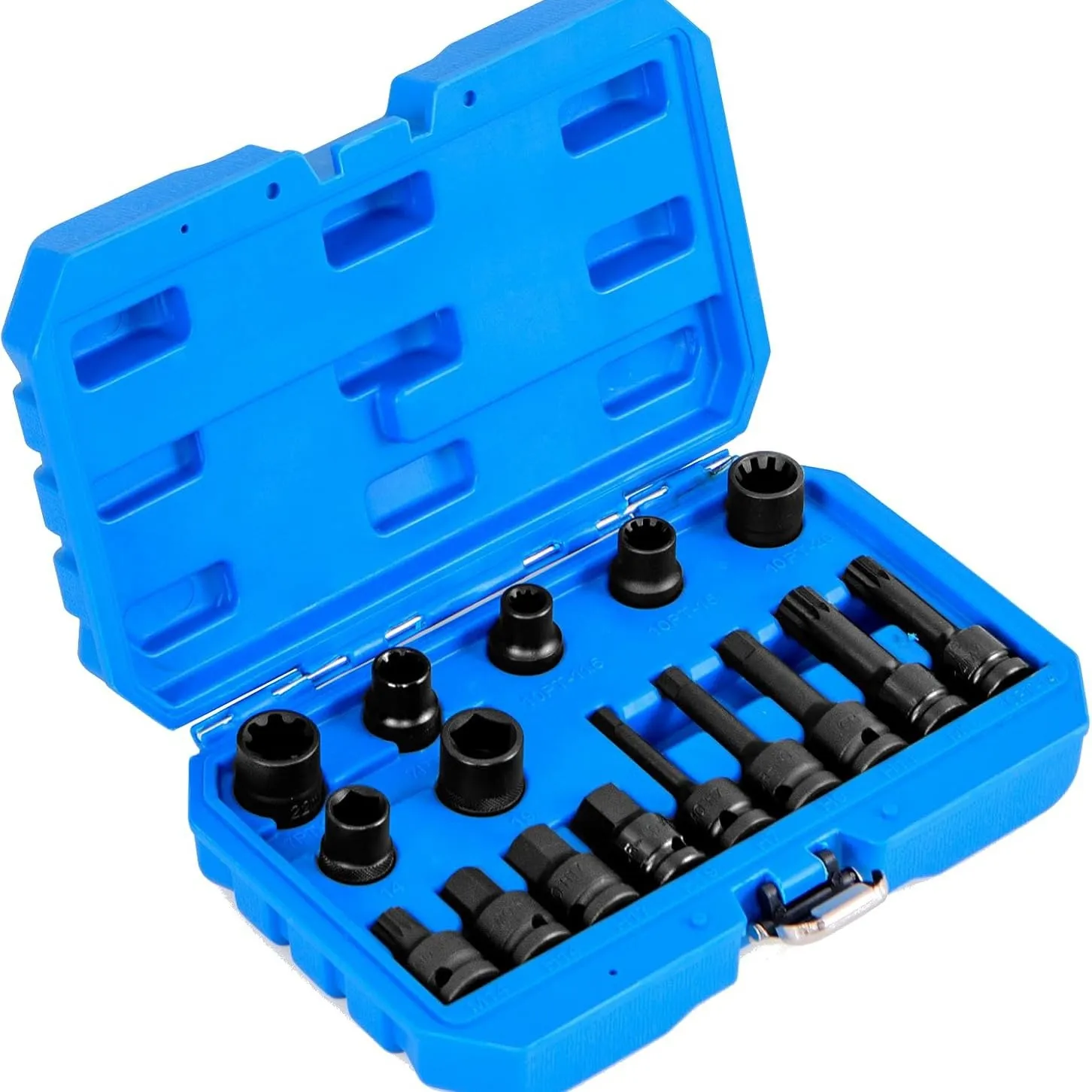 16Pcs Brake Caliper Bolt Socket Set Auto Brake Repair Removal Tool