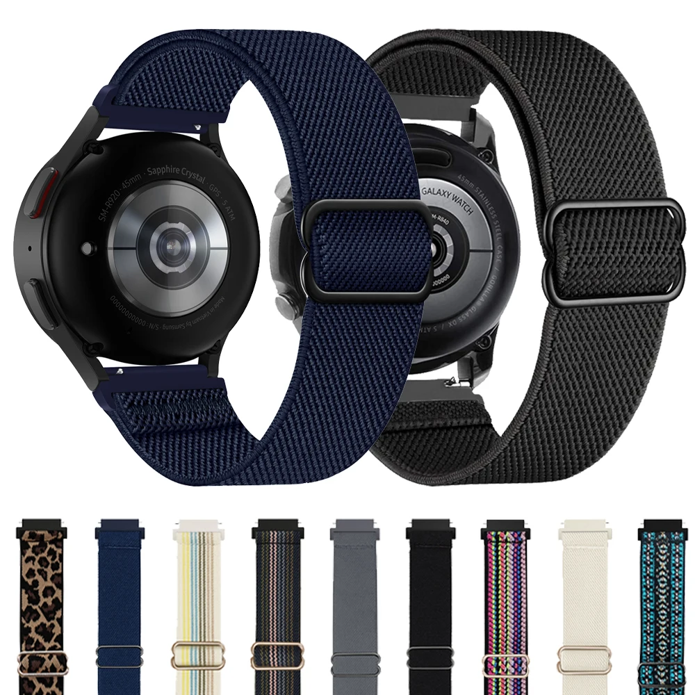 Nylon armband für Tic watch Pro 3 Ultra Band GPS/lte für Tic watch GTX S2 E2 E3 GTH/GTW Ersatz geflochtene Schlaufe 20mm 22mm Armband