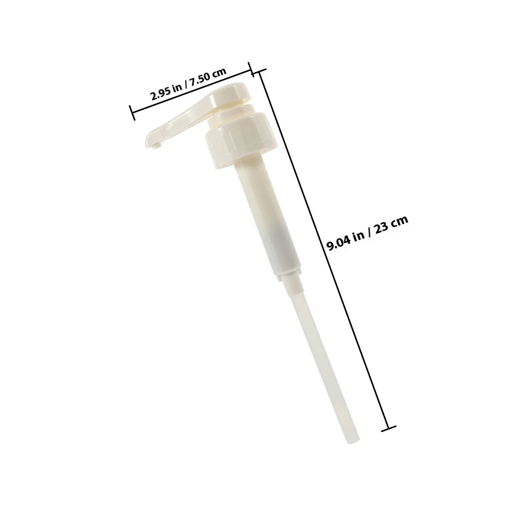 Pompe à sirop de remplacement en plastique, distributeur de sirop de café, pour savon de cuisine, bouteille d'eau, Lotion, bain de bouche, 6 pièces