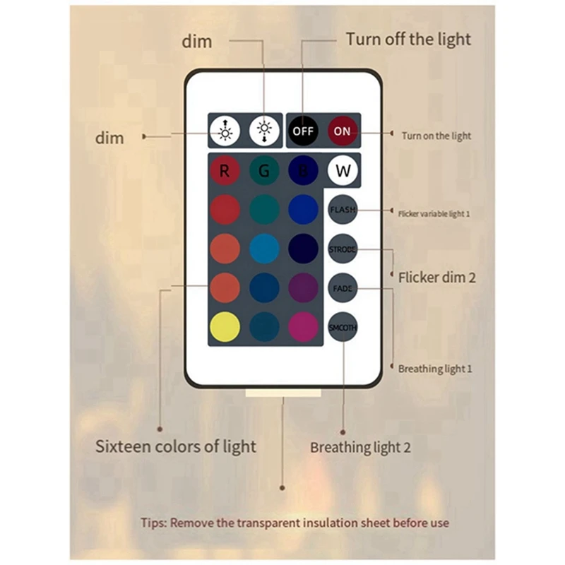 물결 장식 야간 조명, 파도 프로젝션 분위기 책상 조명, 16색 터치 제어, 원격 제어, 내구성 있는 앱