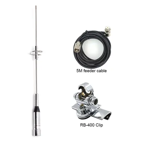 NAGOYA 안테나 NL-770S PL259 커넥터 듀얼 밴드 UV 144/430MHz 150W 2.15/3.0dBi 워키 토키 안테나 SL16/UHF-J/M 유형