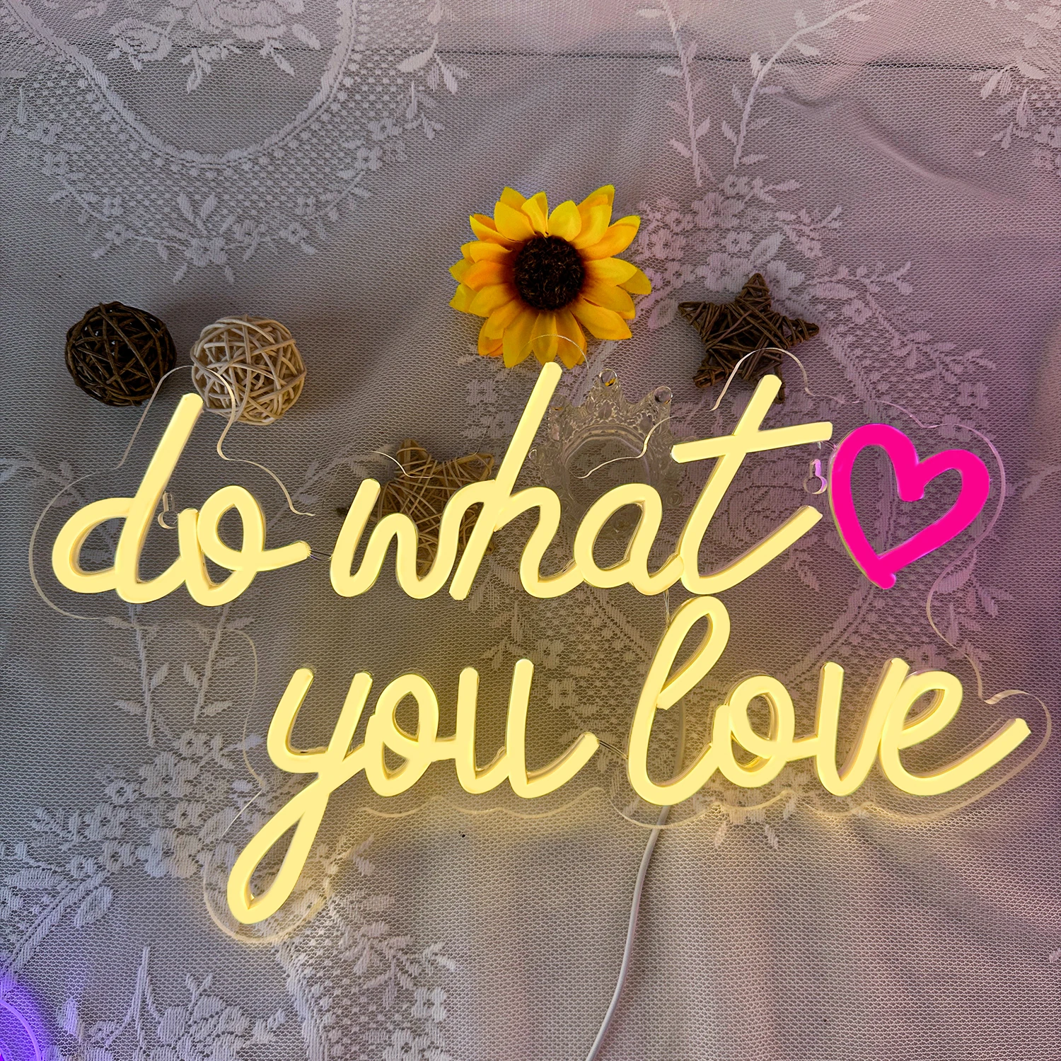 

Do What You Love Drunk in Love Neon Sign LED Light Wedding Birthday Bachelorette Party Home Room Shop Bar Wall Decor