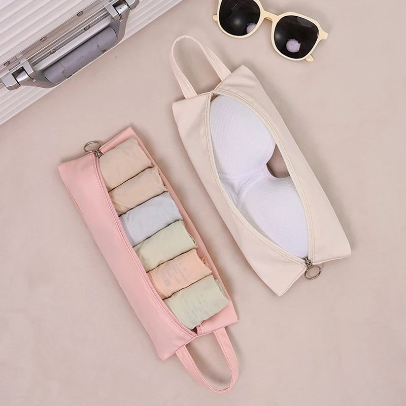 1 قطعة حقيبة تخزين الملابس مناسبة للسفر - حقيبة تخزين الجوارب والملابس، يمكن أيضًا مستحضرات التجميل، متعددة الأغراض