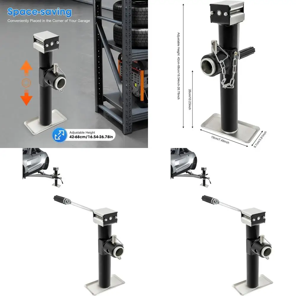 

2204.62 lbs Capacity Manual Trailer Jack with 10.23 Lift for Car, Truck, SUV Repair