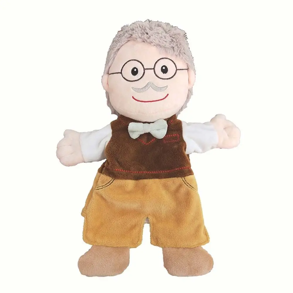 Mother Hand Puppet Educational Playhouse Half Body Hand Puppet Plush Doll Puppet Plush Toy Family Puppet Hand Doll Stuffed Toys