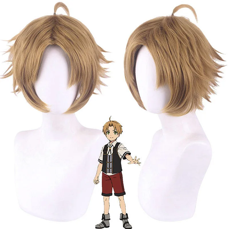 Synthetic Cosplay Wig Anime Costume Party Hair Long Curly for Roleplay Ellis-B Inspired Sy-phyet Luck-sh Inspired Heat Resistant