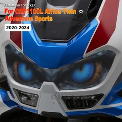 Headlight Sticker Waterproof Decals for Honda Africa Twin 1100 Adventure Sports Accessories CRF1100 CRF 1100 2020-2024 Stickers