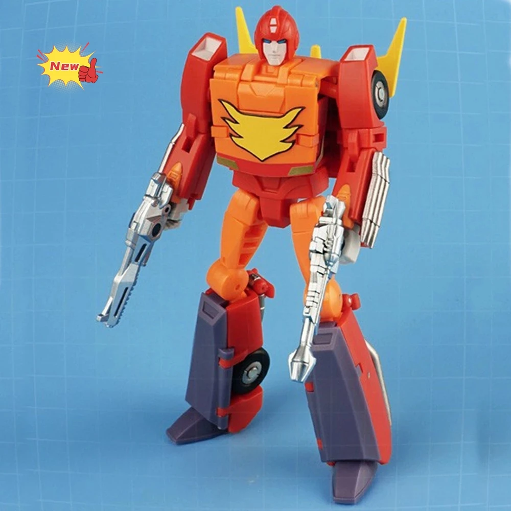 MFT Transformatie MS21 MS-21 G1 Hot Rod Rodimus Prime Flame Walker Mini Pocket Warrior KO Action Figure Robot Speelgoed