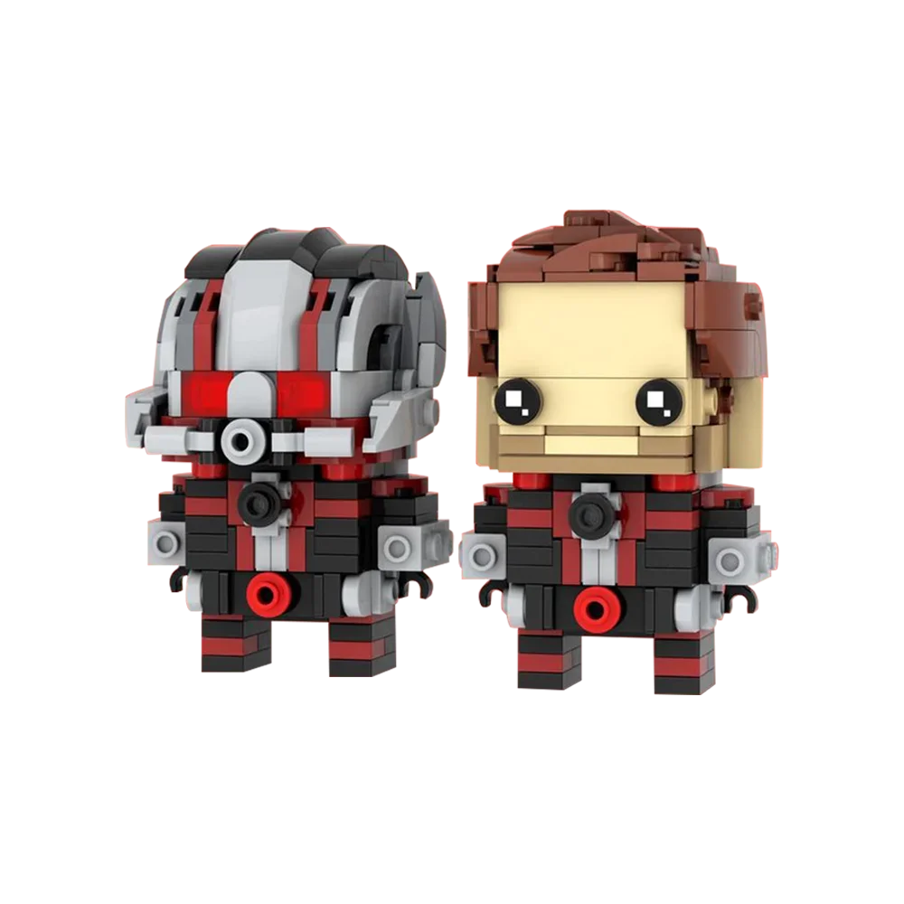 Zestaw klocków MOC Science Fiction Film Antseds And Bees Brickheadzs, model postaci akcji, klocki edukacyjne, zabawki, prezent