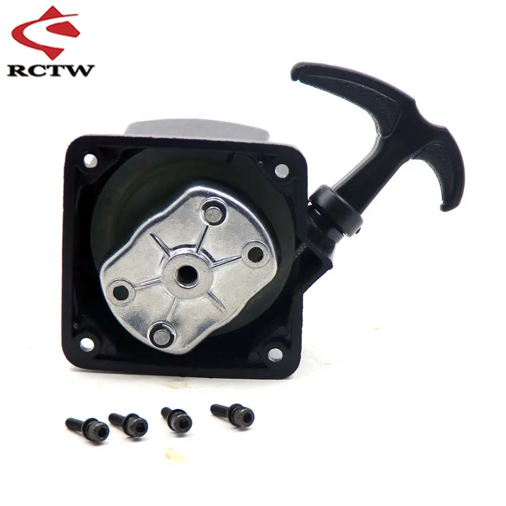 High Quality 45CC Engine Super Easy Pull Start with Starter Dial for 1/5 Hpi Rovan Km Baja Losi Mcd Gtb Rcmk FG Ddt Fid Rc Parts