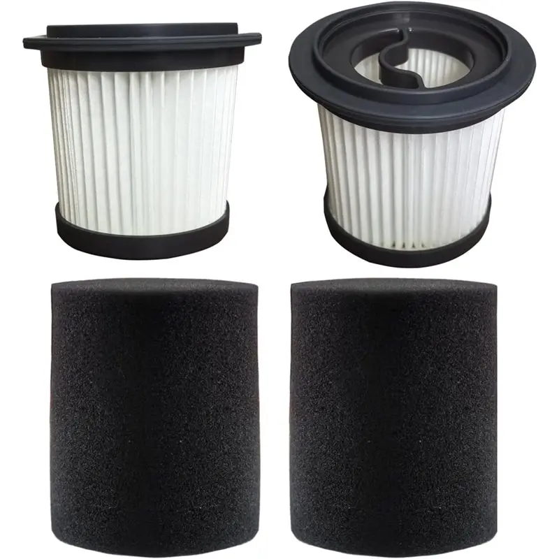 

Hot Parts Hepa Filter(2 Pack) And Foam Filter(2 Pack) For AIRDIYA VG3, MHRMHR KP1108 Cordless Vacuum, Bieiao Cordless Vacuum Cle