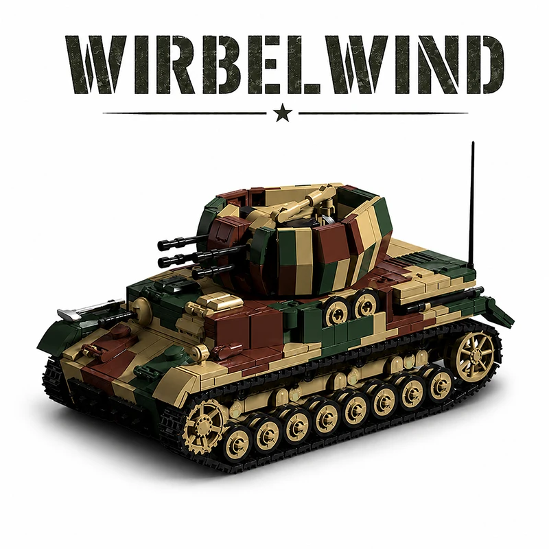 1:28 Schwerer Panzer Bausatz Gepanzertes Fahrzeug MOC Bausteine Set mit Soldatenfiguren Kreatives Spielzeug Bausteine Weihnachtsgeschenke 1600+ Teile