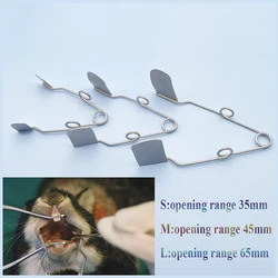 Rodent Guinea Pig Rabbit Animals Buccal Cheek Dilator Wire Cavity Pouch Stainless Steel Speculums Dentistry Oral Exams Supplies