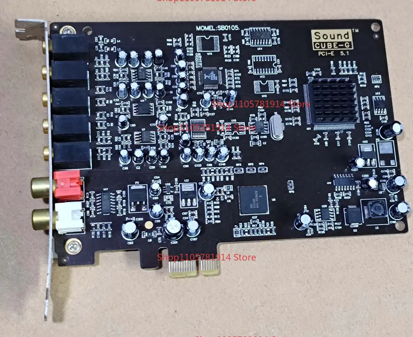 For Creative SB0105 Desktop PCI-E Sound Card 5.1 Surround Sound Built-in Audio Daughter Card