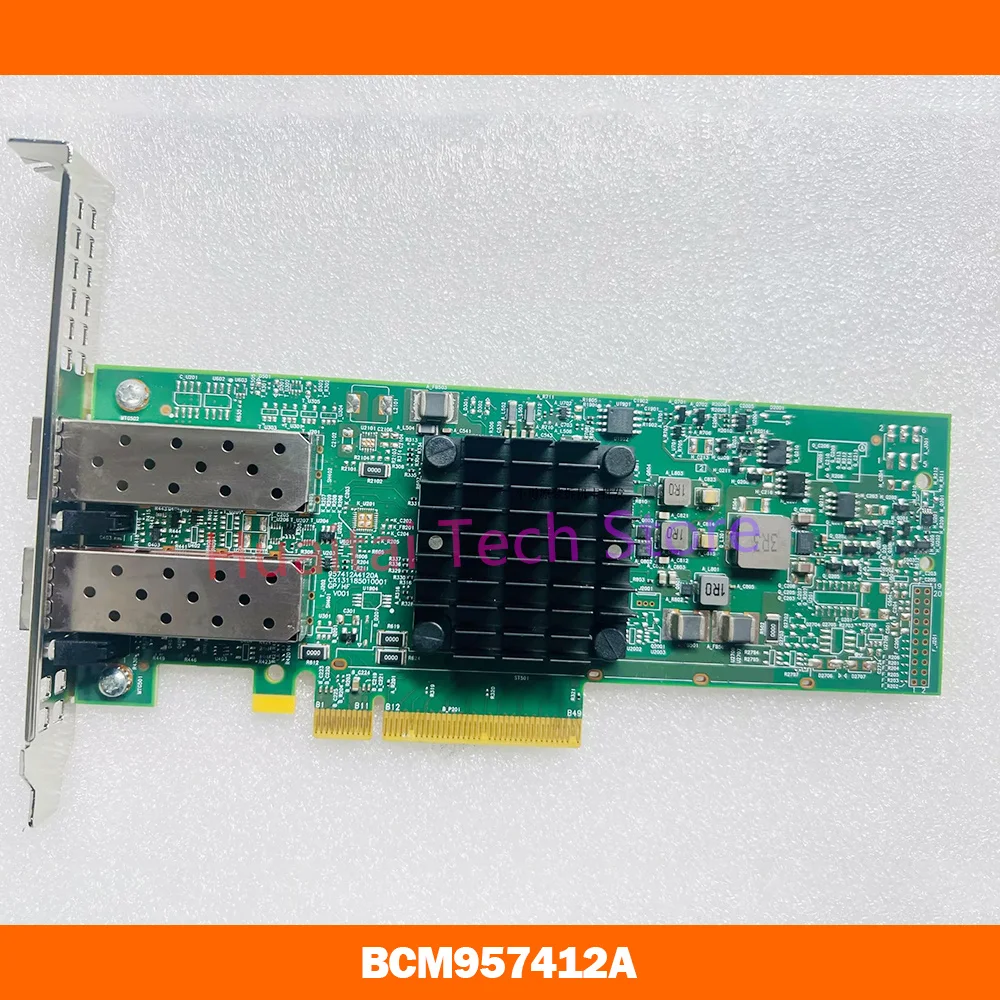 PCIe BCM957412A Broadcom BCM57412 dual Original NIC port Ten