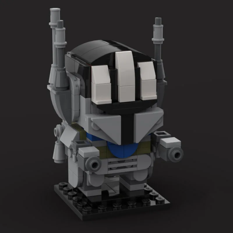 235 pezzi MOC Pre Visla Brickheadz Building Blocks Regalo di Natale Ispirante Architettura creativa fai-da-te per i fan qualificati Premium