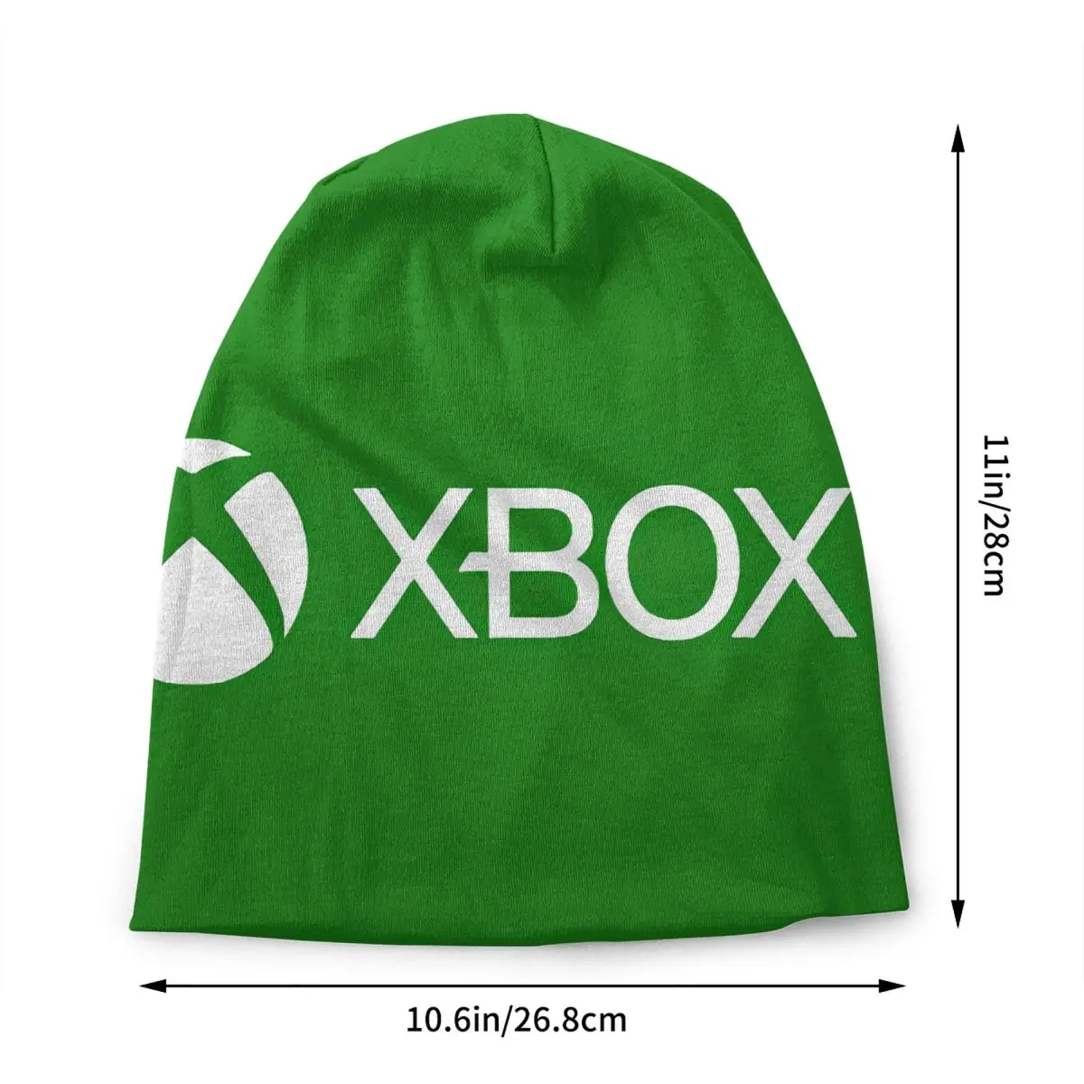 Green Xbox Logo Bonnet Hats Street Knitted Hat For Men Women Autumn Winter Warm Video Game Gamer Skullies Beanies Caps