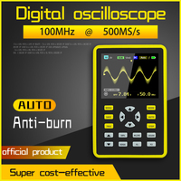 FNIRSI 5012H Handle Osciloscopio Digital Oscilloscope 500MS/s Sampling Rate 100MHz Analog Bandwidth Support Waveform Storage